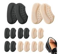 8 pcs Taloneras Para Zapatos, Antirozaduras Zapatos, Plantillas Zapatos Grandes,Almohadillas Antideslizantes Y Antifricción Para Zapatos Hombre Y Mujer, Protección Contra Ampollas Y Callos, Beige