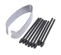 8 PCS Touch Stylus Pen de Reemplazo de Reemplazo Duro/Nibas, Kit de Puntas Universales/Nibs de Longitud de 20 Mm de Longitud