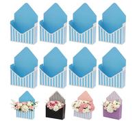 8 Pcs Valentine Envelope Boxes Envelopes Gift Box for Valentines Day Flower Bouquet Romantic Gift Folding Envelope Boxes for Flowers Wedding Valentine’s Day Party Proposal Decorative
