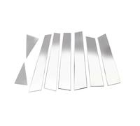 8 Pegatinas De Acero Inoxidable Para La Cubierta Del Poste De La Ventana Del Coche Para Nissan Para X-Trail T32 2014-2020 MENSUNUBNM