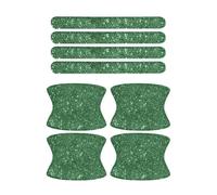 8 Pegatinas de Diamantes de imitación para manija de Puerta de Coche, universales, con Cristales Brillantes, Accesorios Protectores para manija de Puerta.