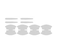 8 Pegatinas Protectoras para manijas de Puertas de Coche, Tiras anticolisión para manijas de Puertas de Coche.