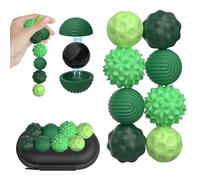 8 Pelota Antiestres Juguetes Sensoriales, Pelota Antiestres, Bolas MagnéTicas De AcupresióN, Pelota De DescompresióN, Bola Antiestres, para Niños y Adultos con TDAH, TOC, Ansiedad y Autismo (B)