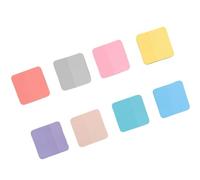 8 pestañas eficientes con 8 colores brillantes para organización de documentos y pestañas borrables para tomar notas