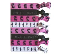 8 Piece Ballet Gift Hair Elastics - Dance Gifts for Girls Dancer Gifts Ballet Gifts Ballet Gifts for Girls Dance Accessories for Dancers