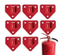 8-Piece Metal Wall-Mount Bracket Set - Fire Safety Hook for Home Garage | Assorted 8 Pack | Fire Extinguisher Bracket Carbon Steel Quick | Heavy Duty, for Home, Garage