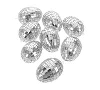 8 Pieces Hanging Decorative Easter Eggs for Home Decor Tree, 4x6cm Easter Egg Ornaments for Spring Party