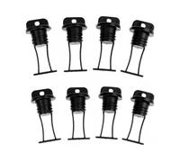 8 Pieces Hull Thread Drain Plugs Kayak Accessories Plastic Boat Drain Holes Bungs fit for Canoe Marine Boat Fishing