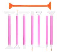 8 Piezas 5D Diamond Painting Supplies Pen Set Plastic Diamond Bordado Pen Art Spot Drill Pen Tool para Diamond Painting Craft DIY Accesorios