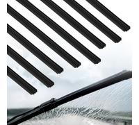 8 Piezas 800 mm Goma Limpiaparabrisas, Gomas Limpiaparabrisas Coche, Goma Limpiaparabrisas Universal, Gomas de Limpiaparabrisas de Repuesto