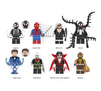 (8 piezas-A) Mini figura de Sonic The Hedgehog se adapta al regalo de juguetes para niños Lego