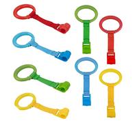 8 Piezas Anillas para Cunas y Parques, Anillas Parque Bebe,Anillos de Cuna,Anillos de Corralito de Bebé Ayuda a Su Bebe a Ponerse de Pie Facilmente