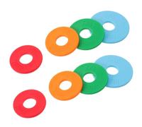 8 Piezas Anillos Guía para Rodillo de Cocina, Grosor 2-10 MM | PP Reutilizable, Control Preciso, Varios Aros Incluidos, para Hornear y Usar Rodillos Estándar