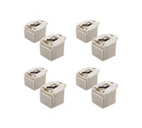 8 Piezas AT3600L Diamond Record Player Agujas Stylus de Repuesto para AT-LP60/PL300 Tocadiscos de Vinilo