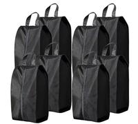 8 Piezas Bolsa de Zapatos: HOMURY Impermeable Bolsa de Almacenamiento con Cremallera, Antimanchas Organizador de Zapatos, Portátiles Accesorios de Viaje para Viajes, Vacaciones (42*24*18 cm）