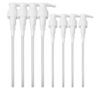 8 Piezas Bomba dosificadora, dispensador dosificador, Accesorio de Bomba Reutilizable Gel de Ducha reemplazable, Bomba de champú (24/410, 28/410 para Botellas de 2,0 o 2,5 cm)