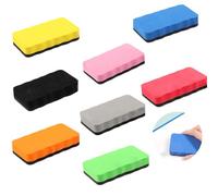 8 Piezas Borrador Pizarra Blanca Magnetico, Goma de Borrar Imanes, Borrador de Pizarra Blanca, Perfecto para Escuela, Oficina y Hogar