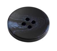 8 piezas botones redondos de resina con patrón de 15mm, 18mm, 21mm, 25mm, 28mm y 30mm, Azul, 15mm - 8 piezas