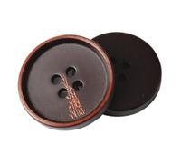 8 piezas botones redondos para suéter y abrigo de 18mm, 21mm, 25mm, 28mm y 30mm., Color 12, 25mm - 8 piezas