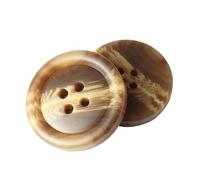 8 piezas botones redondos para suéter y abrigo de 18mm, 21mm, 25mm, 28mm y 30mm., Color 4, 25mm - 8 piezas