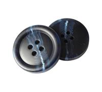 8 piezas botones redondos para suéter y abrigo de 18mm, 21mm, 25mm, 28mm y 30mm., Color 5, 25mm - 8 piezas