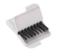 8 piezas/caja de protector de cerumen, protección de audífonos, protectores de cerumen, filtros, accesorio de asistencia auditiva (1,2 mm)