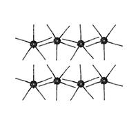 (8 Piezas) Cepillos Laterales para Roborock Q5 Max+, S8 MaxV Ultra, Q5 Pro, Q8 Max+, Q Revo, Qrevo Pro, Qrevo S, Qrevo Slim, Qrevo Master, S8 Pro Ultra, S7 MaxV Ultra, Q7 Max, Q7 Max+, Series S7 y E