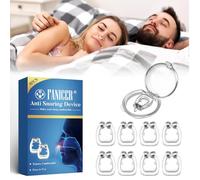 8 Piezas Clip Nasal Antirronquidos, Dilatadores Nasales Anti-Ronquidos de Silicona, Nariz Respirar Dormir, Dilatador Nasal Para no Roncar de Noche, Mejor Respiración Posible y Ayudar a Dormir