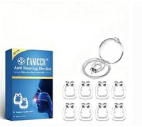 8 Piezas Clip Nasal Antirronquidos, Dilatadores Nasales Anti-Ronquidos de Silicona, Nariz Respirar Dormir, Dilatador Nasal Para no Roncar de Noche, Mejor Respiración Posible y Ayudar a Dormir