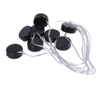 8 piezas con cable negro y caja para el portapilas de la pila 2x3V CR2032