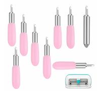 8 Piezas Cuchillas de Corte para Cricut Joy Hoja de Corte Cricut | Joy de 30 Grados con Cubierta Protectora Cuchillas de Corte de Repuesto para Cuchillas de Corte