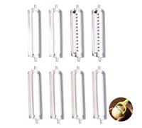 8 Piezas Cuchillas de Repuesto para Pelador Set, 56mm Acero Inoxidable Cuchillas de Repuesto para Pelador, Cuchillas de Repuesto para Pelador de cocina