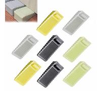 8 Piezas Cuña Puerta Topes Goma Antideslizante, Cuña Puerta Goma Hogar, Topes para Puertas Goma Cuña, para Hogar, Oficina, Baño, Puerta del Balcón, Habitación de Los Niños