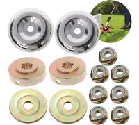8 piezas de accesorios para cabezal de desbrozadora universal con 5 piezas de tuercas de fijaci?n para cabezal de corte para desbrozadora Stihl