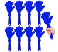 8 piezas de aplausos de mano de 7.5 pulgadas para hacer ruido de plástico, mini tablero de sonido de mano, recuerdos de fiesta, fabricante de ruido para cumpleaños, juegos, baile, fútbol, eventos