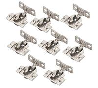 8 piezas de Bisagra Compact Blum 107° incl. placa de montaje, con resorte, para atornillar, incl. 32 tornillos