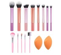 8 Piezas De Cepillo De Belleza, 2 Piezas De Polvo, 5 Piezas De Cepillo Para Los Ojos, Cara De Cara -Up -Up Cepillo, Conveniencia De Viaje -Up -Cepillo, Herramientas De Belleza Y Belleza
