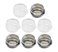 8 Piezas De Cubierta De Protección Contra El Interruptor De La Estufa De Gas, Bloqueo Infantil De Estufa De Gas, Accesorios De Estufa De Gas Y Accesorios Para El Hogar.