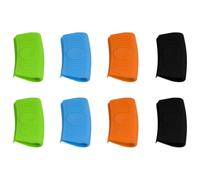 8 Piezas De Cubiertas Aisladas Para Mangos De Ollas, Cubiertas De Goma Para Mangos De Ollas, Cubiertas Antideslizantes Para Mangos De Ollas, Accesorios Para Ollas, Herramientas De Cocina