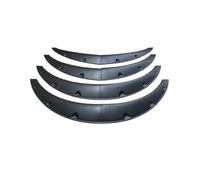 8 Piezas De Embellecedores Universales Para Guardabarros Y Pasos De Rueda, Extra Anchos, Color Negro Mate, Para Ford