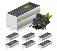 8 piezas de filtros de carbón activo para Bosch HEZ9VRUD0 17004811 / Siemens HZ9VRCR0 / Neff Z821VR0 / Gaggenau CA282111 / Constructa CZ9VRCR0 para filtro de campana extractora de recirculación