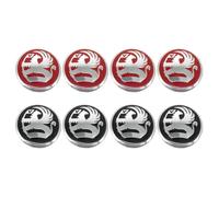 8 Piezas De Pegatinas para La Cubierta del Centro De La Rueda, Pegatinas para Insignias De Cúpula, Pegatinas para Decoración De Ruedas, Pegatinas para Autopartes.