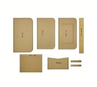 8 Piezas de Plantillas para Hacer Bolsos y Carteras DIY con Troqueles de Papel - Compatibles , Tela y Manualidades de Papel - Herramienta de Diseño a para Principiantes y , de Carteras DIY
