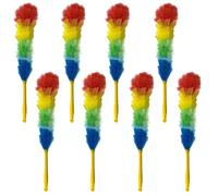 8 Piezas De Plumero 58 Cm Plumero De Mano Recogedor De Polvo