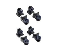 8 Piezas de Ruedas de Equipaje, Maleta, Kit de Reparación de Herrajes con Rodillos de Doble , Ruedas Resistentes, Ruedas Giratorias de 360