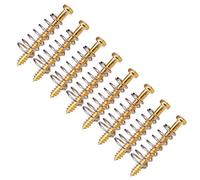 8 piezas de tornillos metal para placa unión del mango guitarra eléctrica y bajo ajuste altura pastillas con resortes marca profesional accesorio