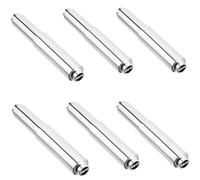 8 piezas de varillas de repuesto para soporte de papel higiénico de acero inoxidable