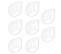8 Piezas Después de La Cirugía de Cataratas, Máscara de Ojos Porosa de Plástico con Retráctil, Protector Ocular de Plástico Protector de 9 Orificios, para Cubrir Cirugía Ocular