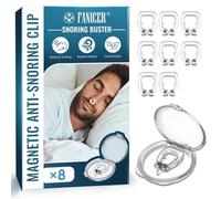 8 Piezas Dilatador Nasal, Antironquidos para No Roncar de Noche, Dilatadores Nasales para Anti Ronquidos para Dormir, Respirar Mejor por La Nariz, Ronquidos Soluciones, Azul