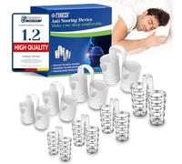 8 Piezas Dilatador Nasal Silicona, Dispositivos Antironquidos,Reutilizable, Antironquidos para Dormir, Dilatador Nasal Dispositivos Antironquidos, Mejorar el Sueño